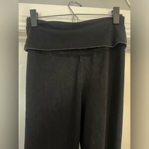 Aerie fold over flare leggings